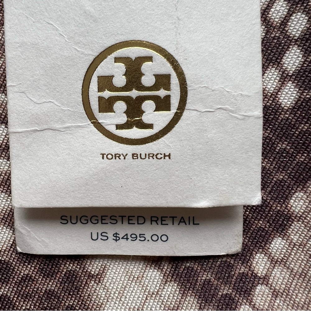 NWT Tory Burch Silk Wool Mikado Wrap Skirt - Picture 5 of 12